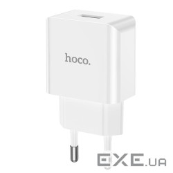 Зарядний пристрій HOCO C106A Leisure USB 10.5W White (6931474783882)