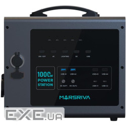 Зарядна станція Marsriva MP10 1000Вт (1176Вт/г) LiFePo4, PD 60Вт (MP10V2_MARSRIVA)