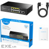 Комутатори Cudy FS1010P, 8-Port 10/100M PoE+ Switch with 2 Uplink Ports 120W