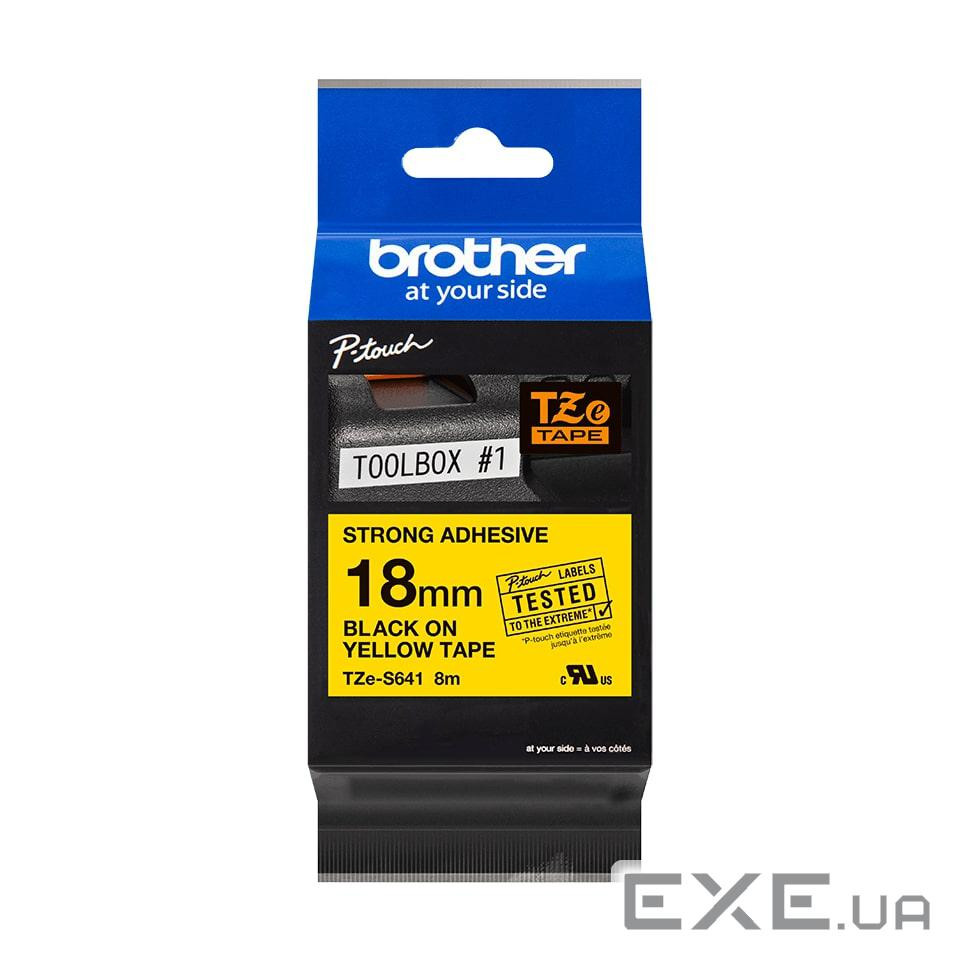 Стрічка для принтера етикеток Brother TZES641