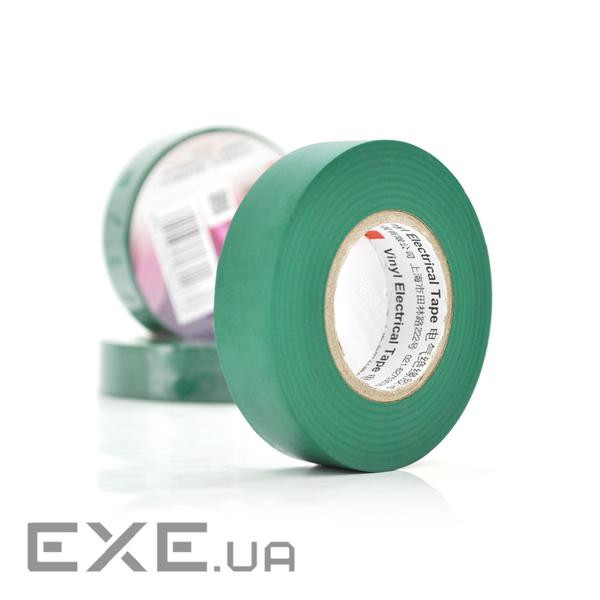 Ізолента 3M 0,13мм * 18мм * 10м (зелена), діапазон робочих температур: від (3M / 0,13 / 18 / 10-GN) (3M / 0,13 / 18 / 10