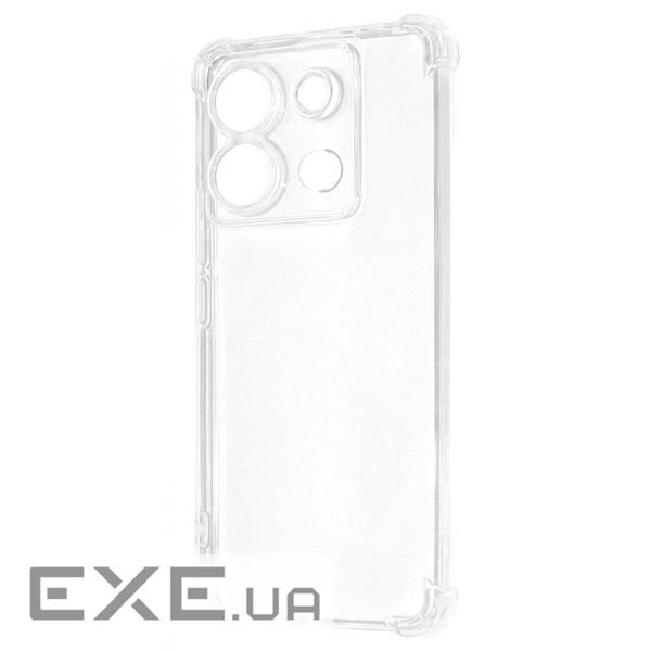 Чохол WXD Силікон 0.8 mm HQ Xiaomi Redmi Note 13 Pro 5G/Poco X6 5G clear (54609)