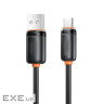 Дата кабель USB 2.0 AM to USB-C 1.0m 3A black XO (XO-CB-300UC-BK)