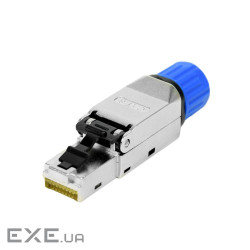 Професійний промисловий конектор ATIS RG-45C Cat.8 безінструментальний з цанговим затиском