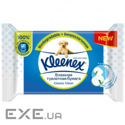 Туалетний папір Kleenex Classic вологий 42 шт . (5029053577494)
