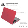 Чохол до ноутбука Armorstandart 15.3" MacBook Air M4/M3/M2 (A3241/A3114/A2941) Red Matte (ARM89332)