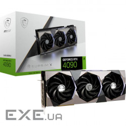 Видеокарта MSI GeForce RTX 4090 Suprim X 24G (GeForce RTX 4090 SUPRIM X 24G)