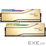 Модуль пам'яті G.SKILL Trident Z5 Royal DDR5 6000MHz 64GB Kit 2x32GB Gold (F5-6000J2836G32GX2-TR5G)