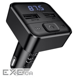 FM- модулятор Borofone BC63, Black, Box