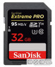 Карта пам'яті SanDisk 32GB SDHC V30 UHS-I U3 4K Extreme Pro (SDSDXXG-032G-GN4IN)