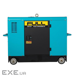 Генератор дизельний FULL FDL13500SС3, 3-фазний 230 / 400V, 50Hz, 13.75kVA / 11kW, бак 55 л, витрата