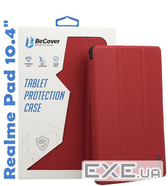 Чехол-книжка BeCover Smart для Realme Pad 10.4" Red Wine (708269)