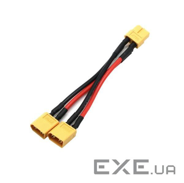 Кабель-розгалужувач ToolkitRC TK41300 XT60 Female to 2&times,XT60 Male 14c (XT60 F to 2&times;XT60 M)