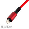 Адаптер Extradigital (KBU1759) USB - USB Type-C/Lightning/microUSB, 0.12 м , Red