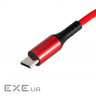 Адаптер Extradigital (KBU1759) USB - USB Type-C/Lightning/microUSB, 0.12 м , Red