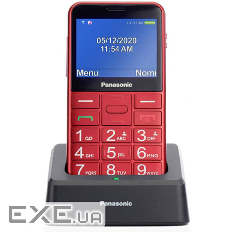 Мобільний телефон Panasonic KX-TU155 Red (KX-TU155EXRN)