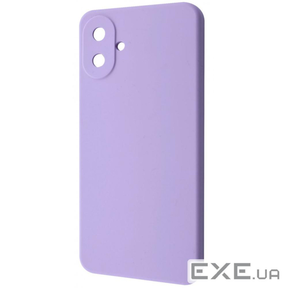Чехол WAVE Full Silicone Cover Samsung Galaxy A07 light purple (64567 light pu (64567  light purple)