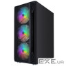 Корпус 1stPlayer X5-BK-4F1-PS-600FK-EU Black 600W