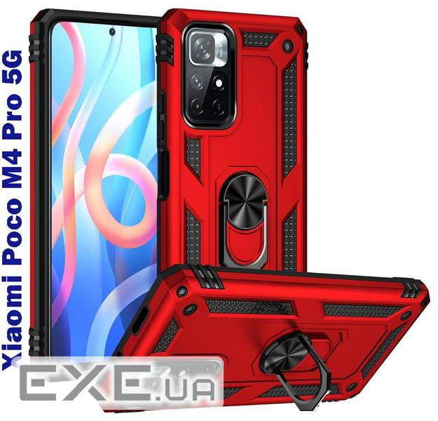 Чохол для мобільного телефону BeCover Poco M4 Pro 5G / Redmi Note 11T 5G Red (707122)