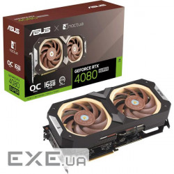 Видеокарта ASUS GeForce RTX 4080 Super 16GB GDDR6X Noctua OC Edition (RTX4080S-O16G-NOCTUA)