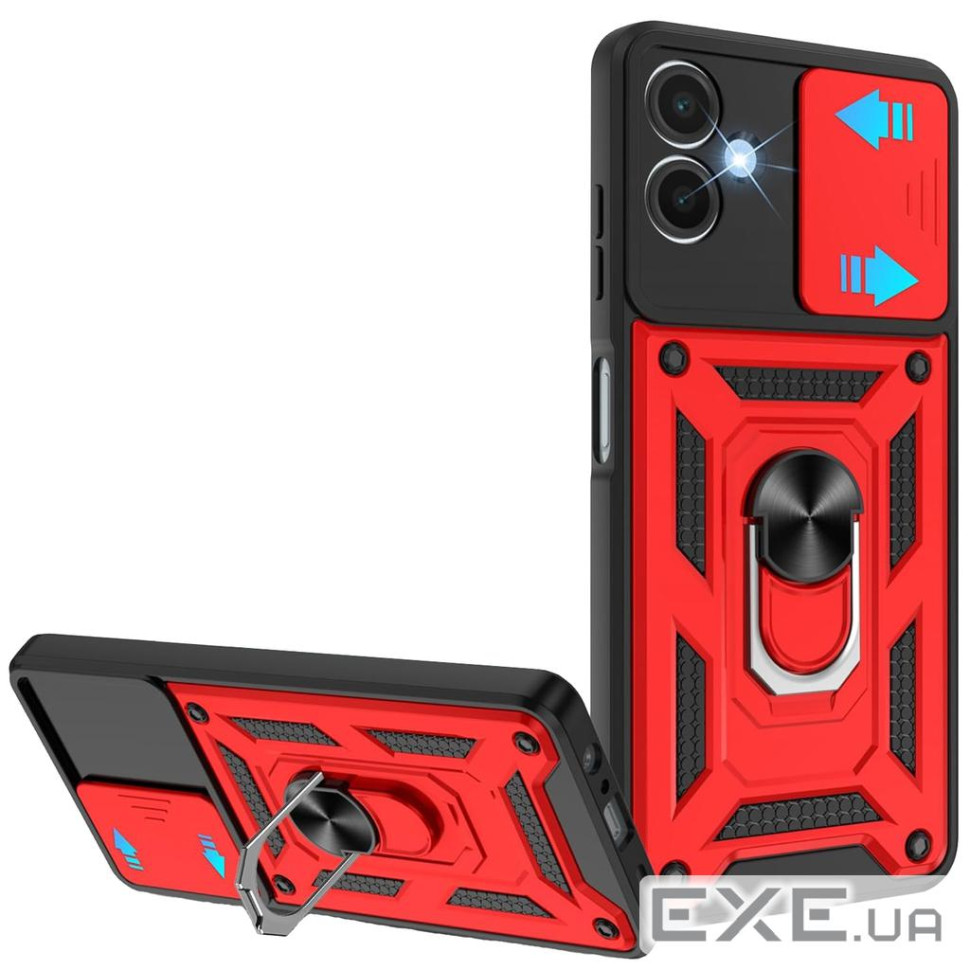 Чeхол-накладка BeCover Military для Samsung Galaxy A06 SM-A065 Red (713068)