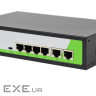 PoE-комутатор ZKTeco ZK-PoE42N-55W з 4 портами PoE