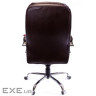 Офісне крісло Аклас Тироль CH MB Кожа натур. Коричневая (05300)