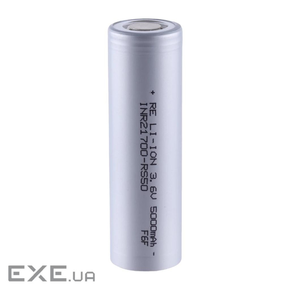 Акумулятор 21700 Li-Ion 5000mAh 3.6V 70A JHY (INR21700-RS50)