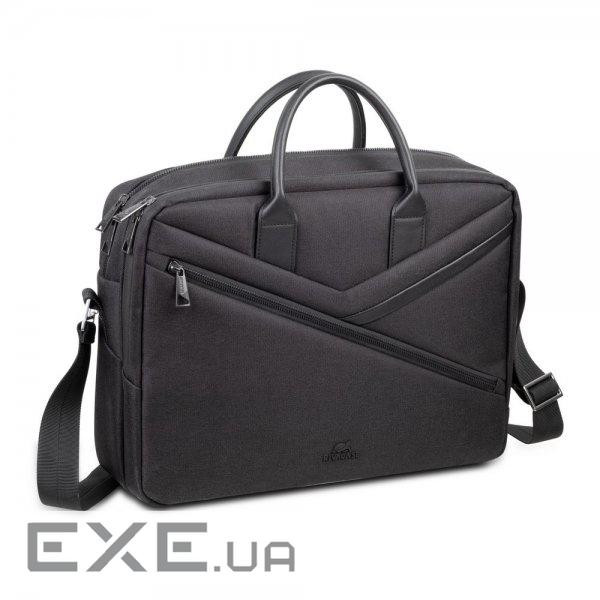 Сумка для ноутбука 15.6 RivaCase 8134 (Black) ECO чорна
