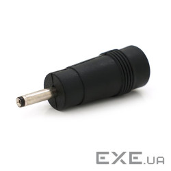 Перехідник DC 5.5x2.1mm (мама) - 3.0х1.1mm (тато) Black (YT-A-5.5x2.1F / 3.0х1.1M-B) VOLTRONIC