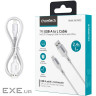 Кабель USB AM-Lightning M, 1.0 м, 2.4A, білий Choetech (XAL-0003-WH-V2)