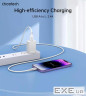 Кабель USB AM-Lightning M, 1.0 м, 2.4A, білий Choetech (XAL-0003-WH-V2)