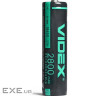 Акумулятор 18650, 2800 mAh, Videx, 1 шт, Li-ion, 3.7V, із захистом, Color Box (18650 2800 mAh 1шт )
