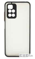 Накладка силіконова для смартфона Xiaomi Redmi 10, Gingle Matte Case (strong) Black Xiaomi Redmi 10, Gingle Matte Case (