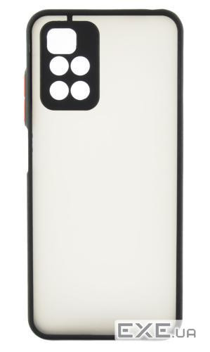 Накладка силіконова для смартфона Xiaomi Redmi 10, Gingle Matte Case (strong) Black Xiaomi Redmi 10, Gingle Matte Case (