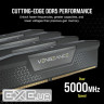 Модуль пам'яті CORSAIR Vengeance DDR5 6400MHz 96GB Kit 2x48GB Black (CMK96GX5M2B6400C32)