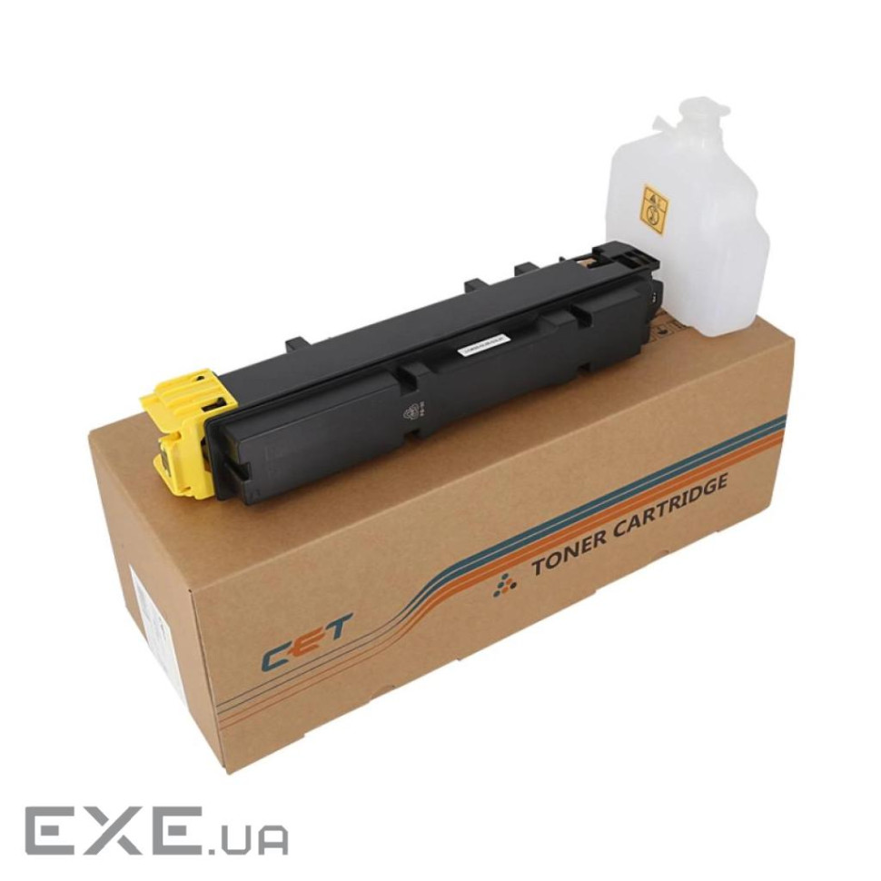 Тонер-картридж CET Kyocera TK-5380Y, 1T02Z0ANL0, 169г, 13K, Yellow (CET142014)