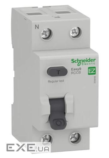 Диференціальний автоматичний вимикач Schneider Electric EZ9 2P 25A 30 (EZ9R34225 2р 25А 30мА AC)