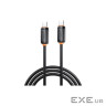 Дата кабель USB-C to USB-C 1.0m 60w black XO (NB-Q302B-CC.black)