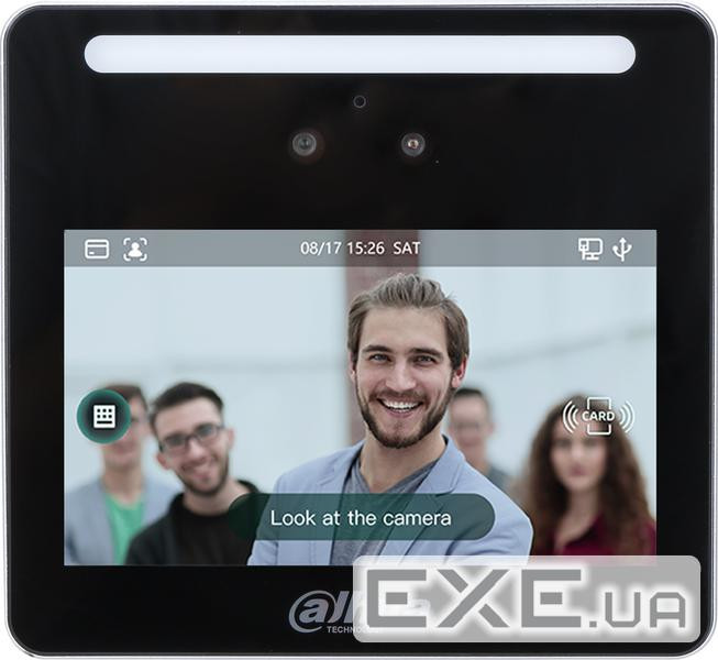 Термінал обліку робочого часу з функцією розпізнавання осіб Dahua DHI-ASA3213GL-MW