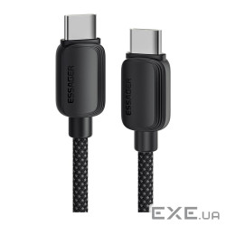 Дата кабель USB-C to USB-C 2.0m 100W black Essager (EXCTT1-WLA01-P)