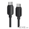 Дата кабель USB-C to USB-C 2.0m 100W black Essager (EXCTT1-WLA01-P)
