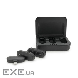 Петличний бездротовий мікрофон K83 (2шт)+ кейс, роз&apos,єм Lighting, вбудований (NX-PBM / K83 / 2)