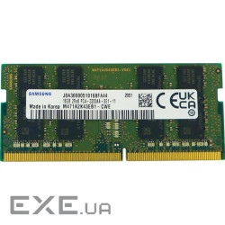 Модуль пам'яті SAMSUNG SO-DIMM DDR4 3200MHz 16GB (M471A2K43EB1-CWE)