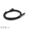 Дата кабель USB 3.0 AM/AF 1.5m black VEGGIEG (YT-3.0AM\AF-1.5BL) (YT-3.0AM\AF-1. (YT-3.0AM\AF-1.5BL)