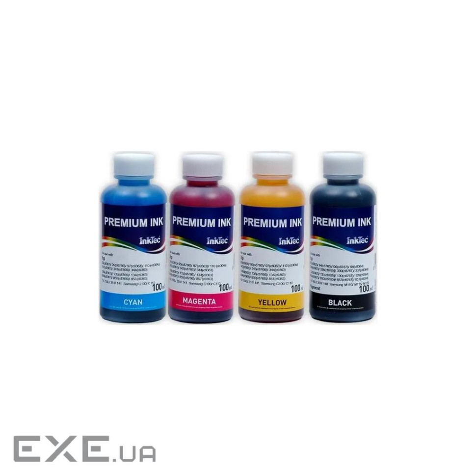 Чорнило InkTec Epson L800, 4*100 мл, BCMY (E0017-4SET100)