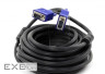 Кабель Atcom VGA to VGA HD15M/ HD15M с 2-мя фер. кольцами, 10м (9151)