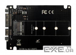 Контролер FRIME PCIe x4 to M.2 (M key) NVMe (ECF-PCIETOSSD015)