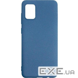 Чохол для моб. телефону Dengos Carbon Samsung Galaxy A31, blue (DG-TPU-CRBN-64) (DG-TPU-CRBN-64)