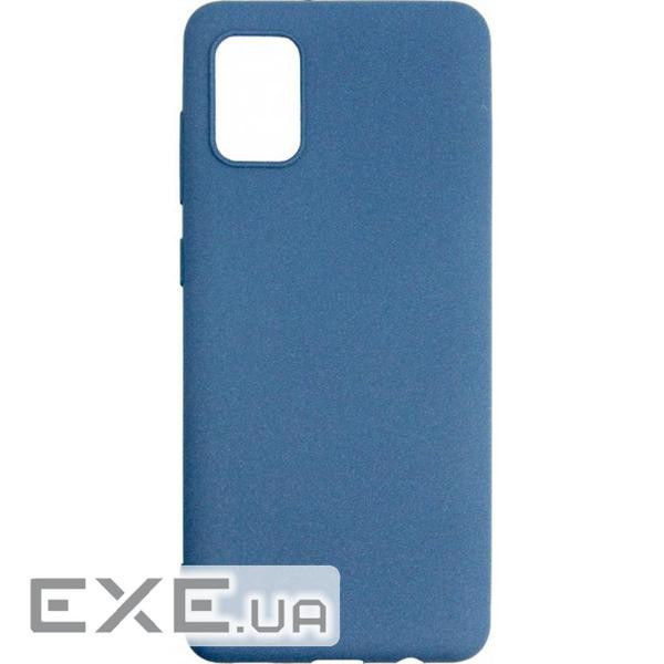 Чохол для моб. телефону Dengos Carbon Samsung Galaxy A31, blue (DG-TPU-CRBN-64) (DG-TPU-CRBN-64)